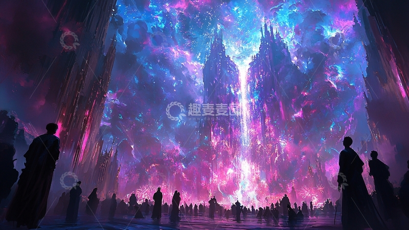 高清大图下载【趣麦麦图】星空奇观