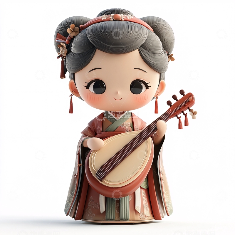 高清大图下载【趣麦麦图】古风少女