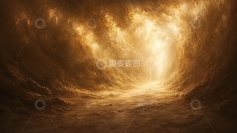 高清大图下载【趣麦麦图】金色云层通道