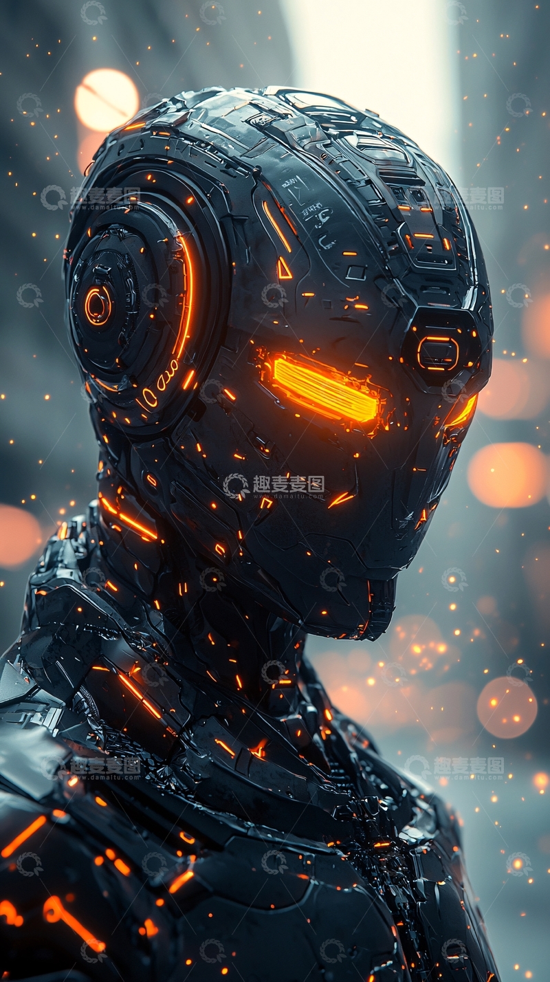 高清大图下载【趣麦麦图】未来战士