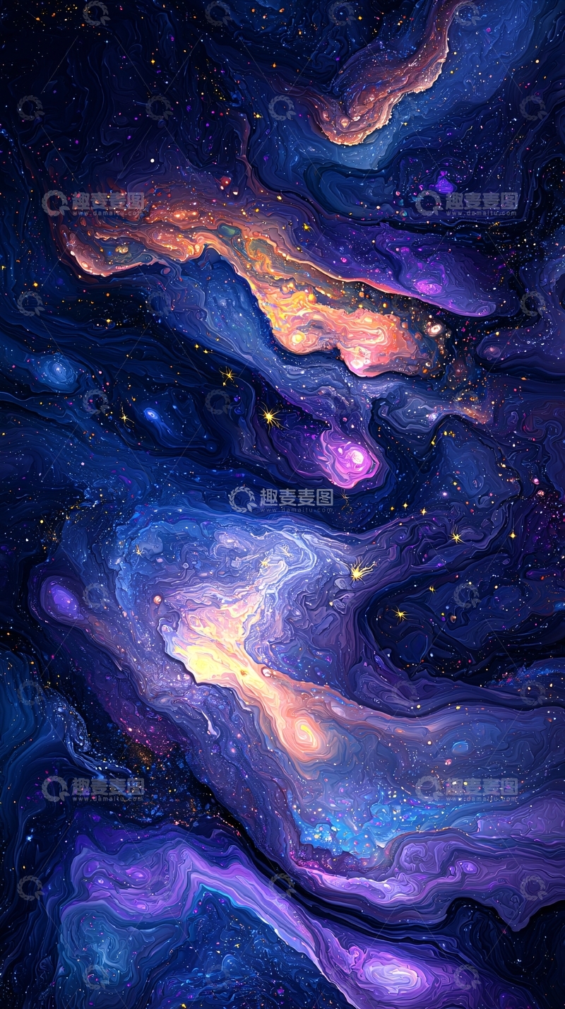 高清大图下载【趣麦麦图】宇宙星云壁纸