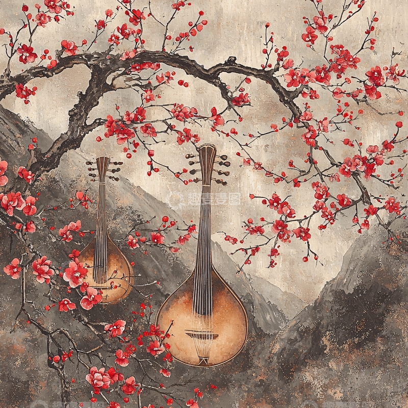 高清大图下载【趣麦麦图】水墨画