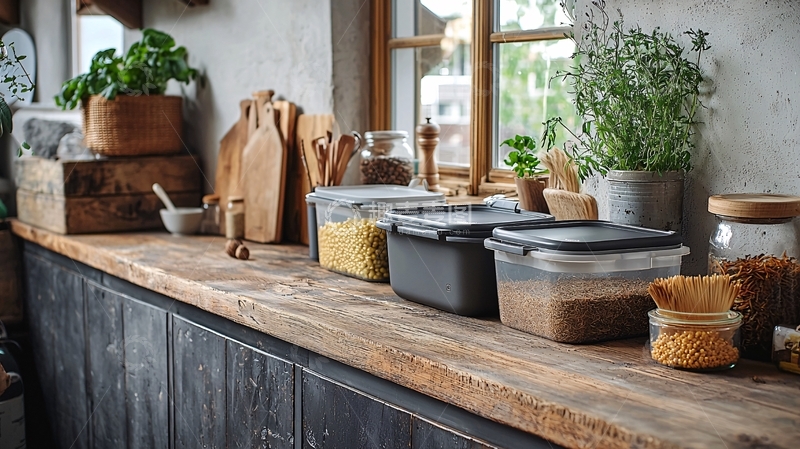 高清大图下载【趣麦麦图】厨房台面静物