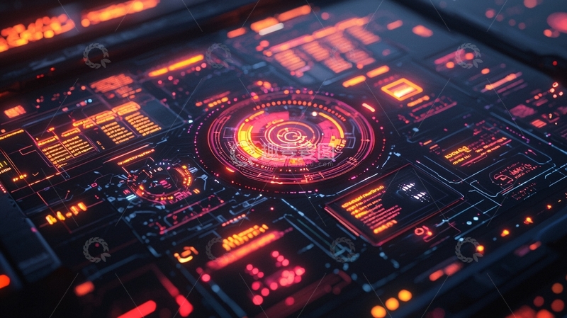 高清大图下载【趣麦麦图】科幻未来科技面板