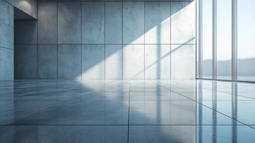 现代简约水泥墙房间