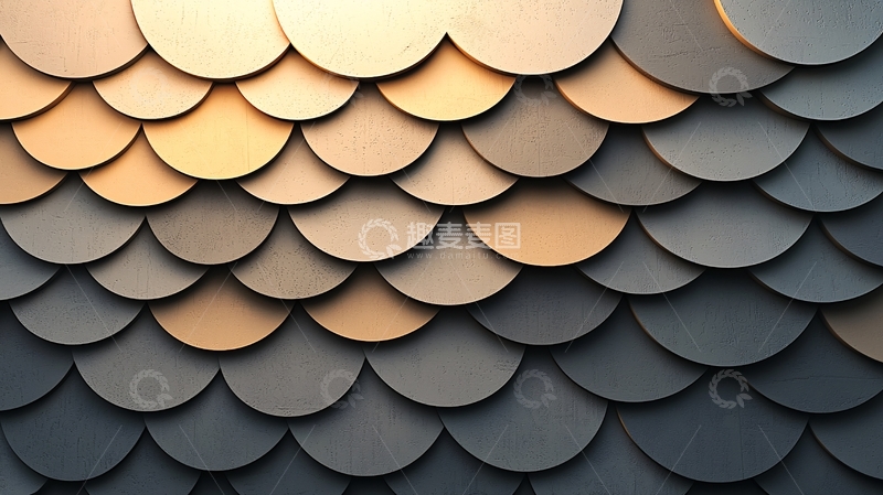 高清大图下载【趣麦麦图】鱼鳞纹理