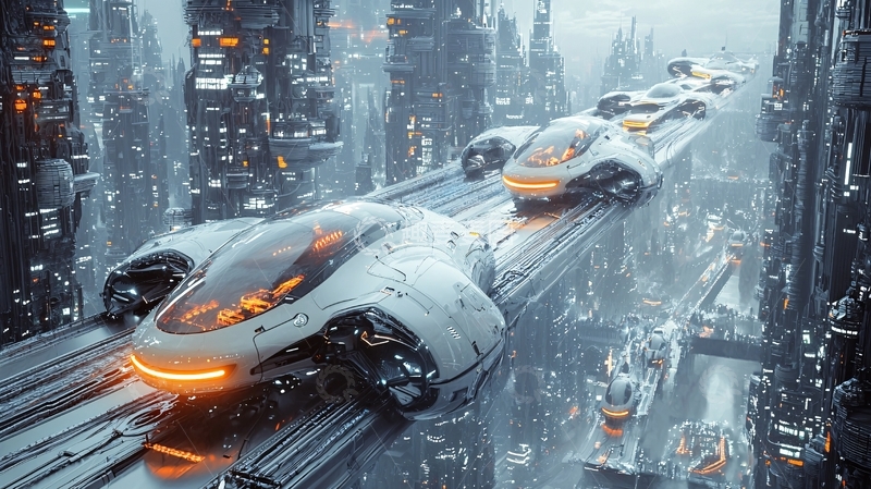 高清大图下载【趣麦麦图】未来都市