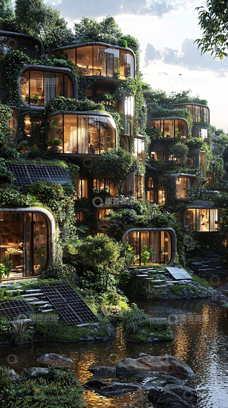 高清大图下载【趣麦麦图】绿色建筑33