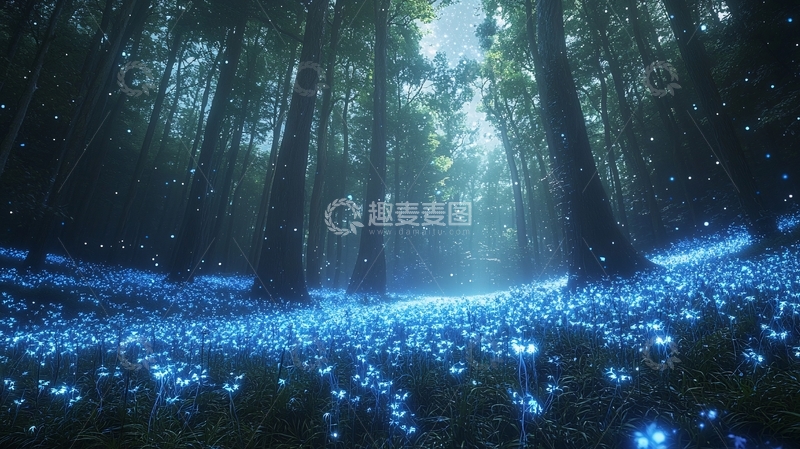 高清大图下载【趣麦麦图】梦幻森林