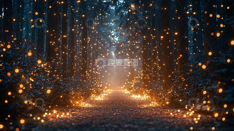 高清大图下载【趣麦麦图】梦幻森林小路97