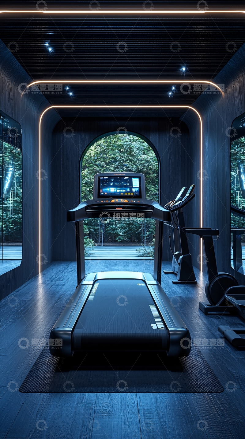 高清大图下载【趣麦麦图】私家健身房