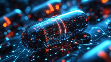 科技感透明胶囊