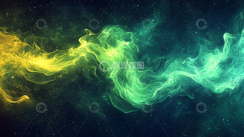 高清大图下载【趣麦麦图】梦幻色彩烟雾