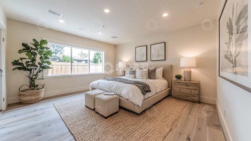 高清大图下载【趣麦麦图】现代简约卧室103