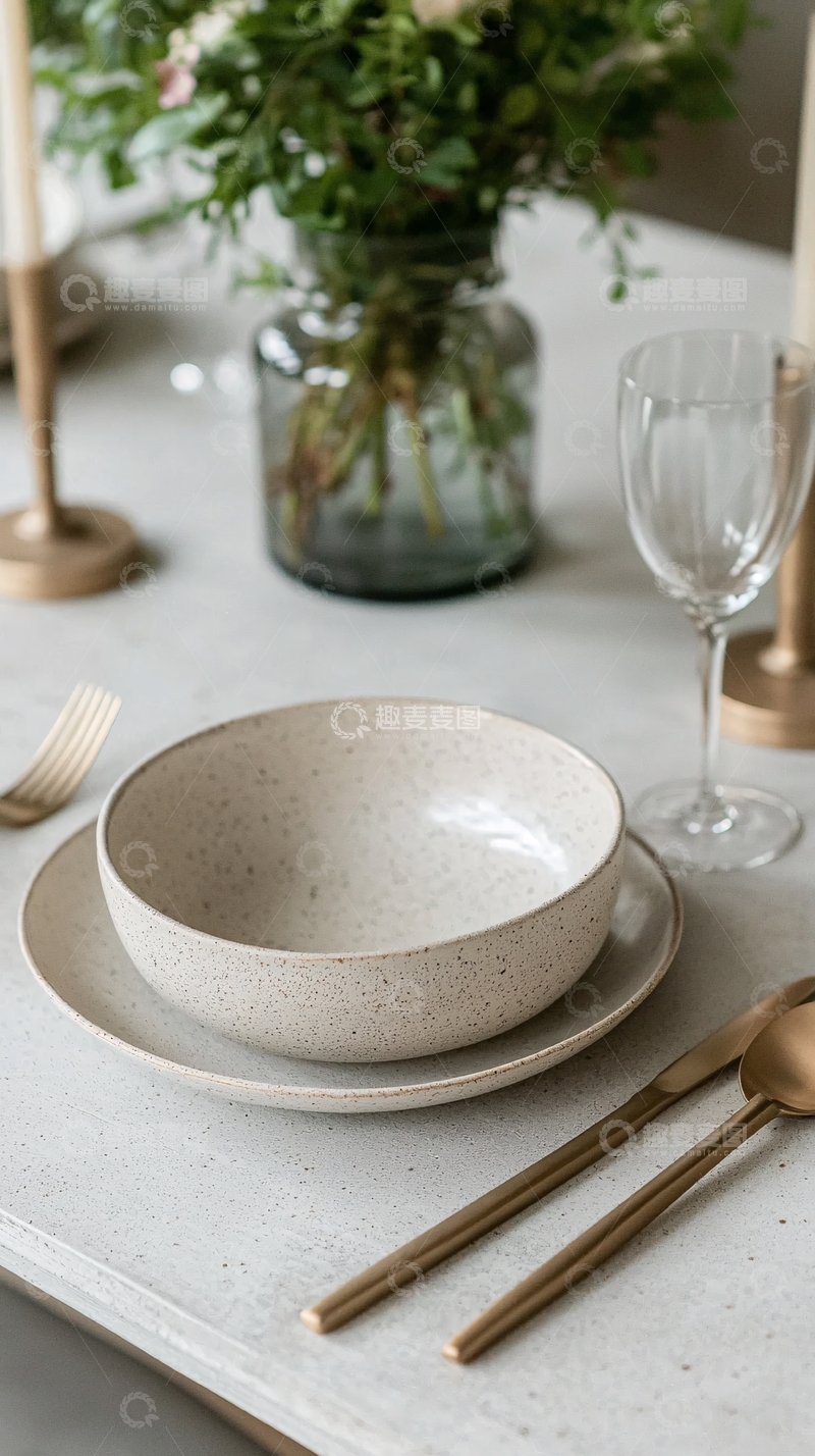 高清大图下载【趣麦麦图】餐具套装
