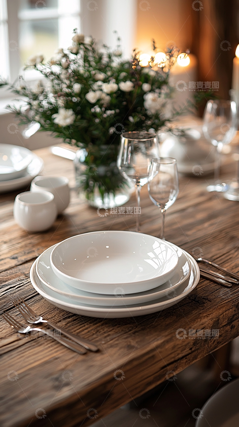 高清大图下载【趣麦麦图】餐桌摆设