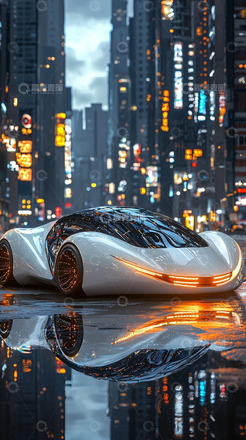 高清大图下载【趣麦麦图】未来都市