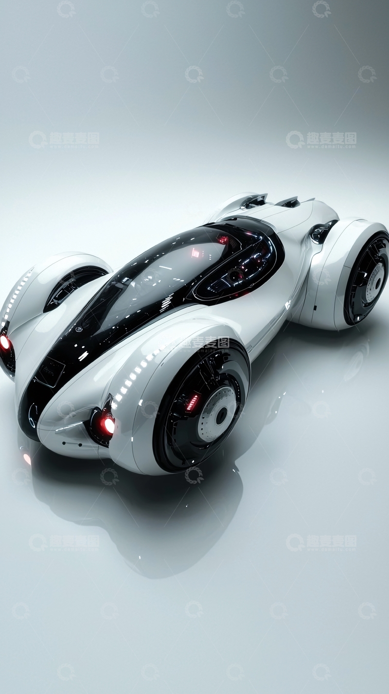 高清大图下载【趣麦麦图】未来概念跑车