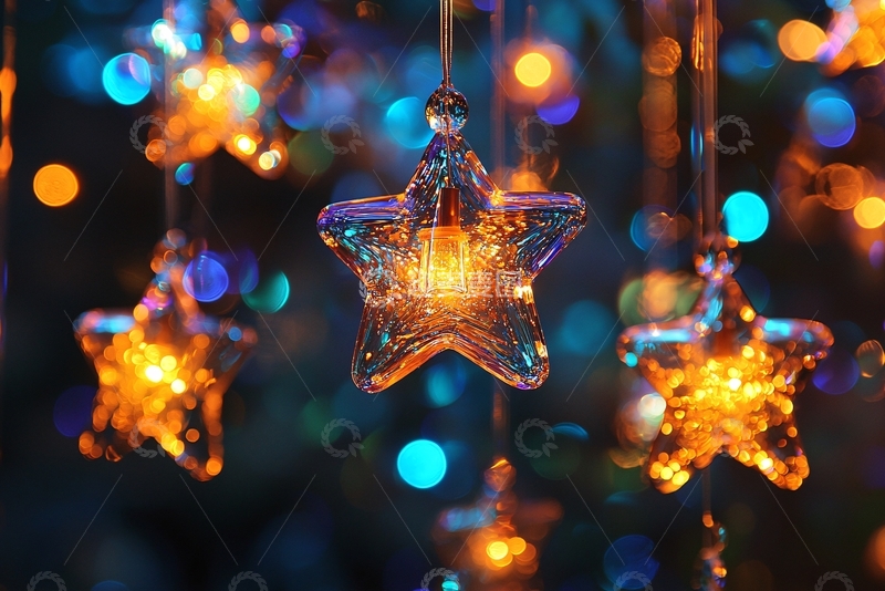 高清大图下载【趣麦麦图】璀璨星光灯饰