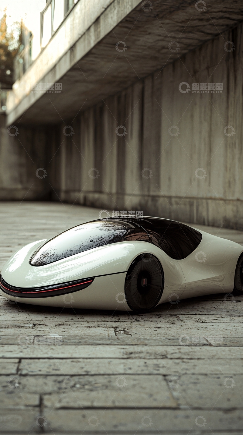 高清大图下载【趣麦麦图】未来感跑车