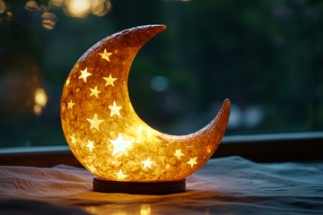 星星月亮灯