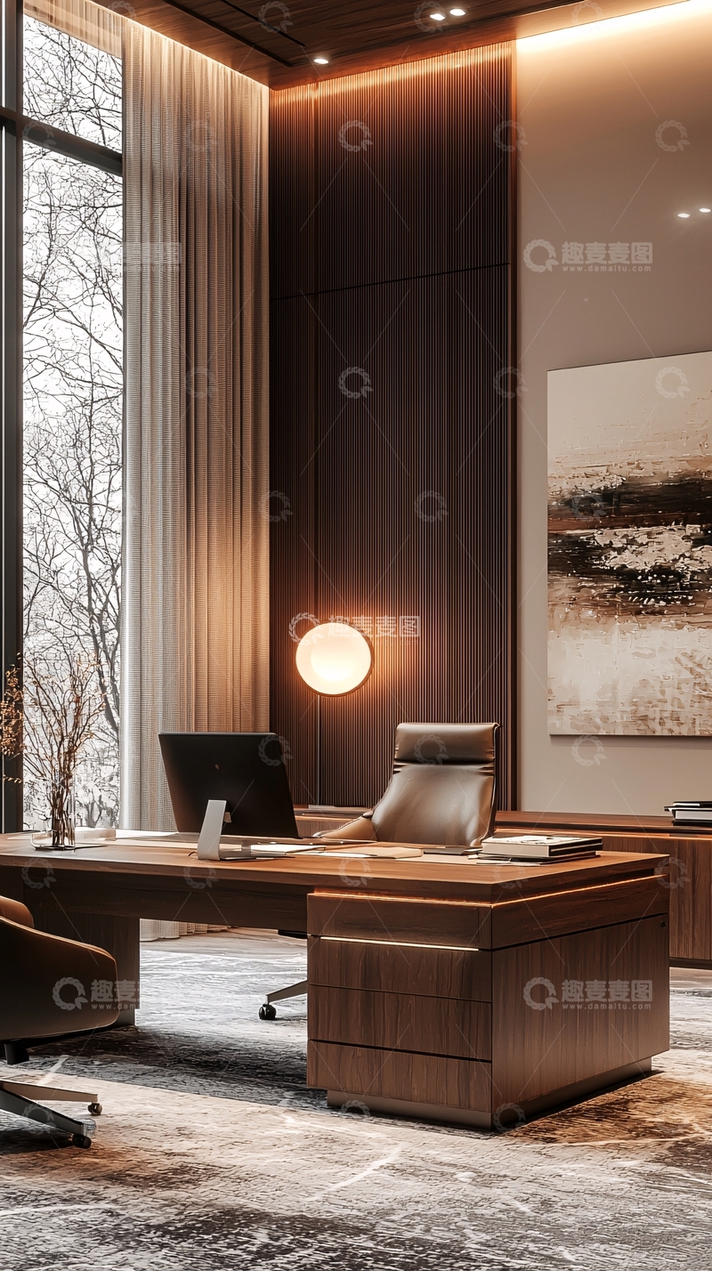 现代轻奢总裁办公室