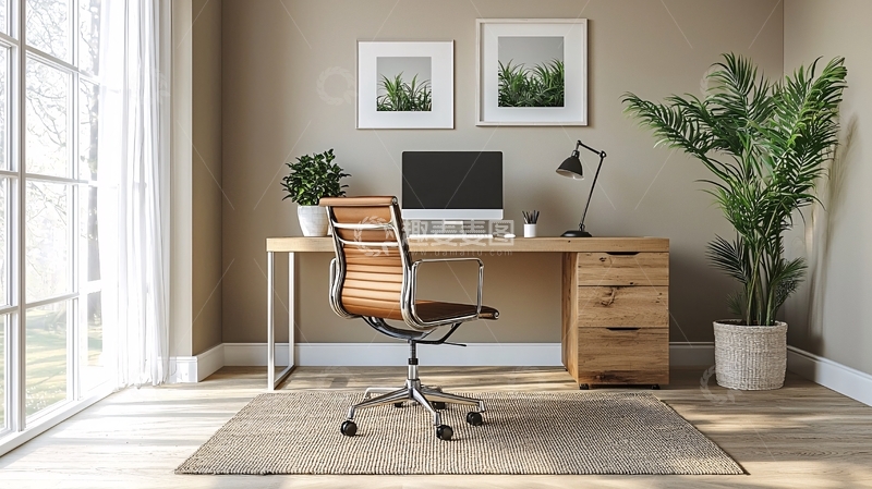 高清大图下载【趣麦麦图】简约现代办公空间