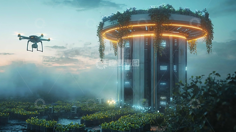 高清大图下载【趣麦麦图】未来科技农场