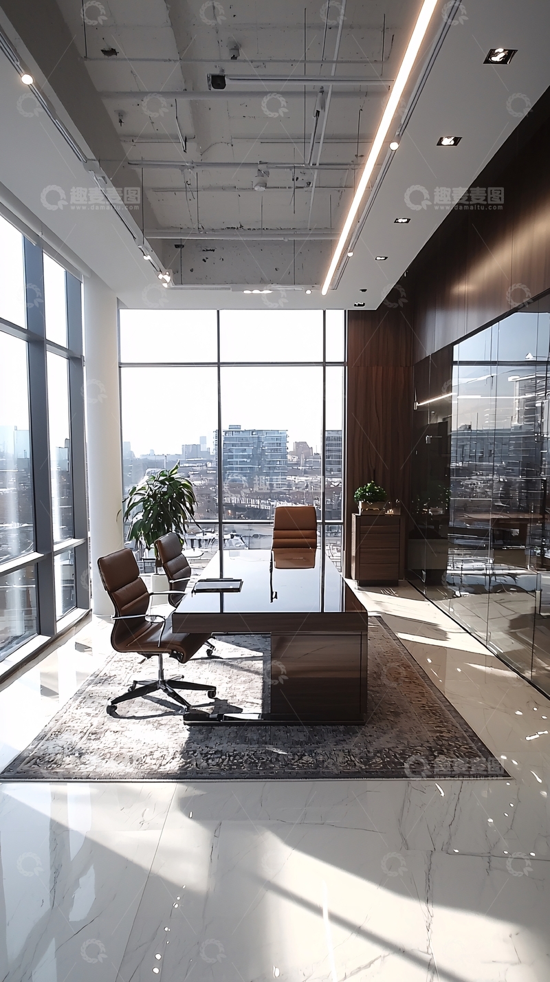 高清大图下载【趣麦麦图】现代简约高档办公室