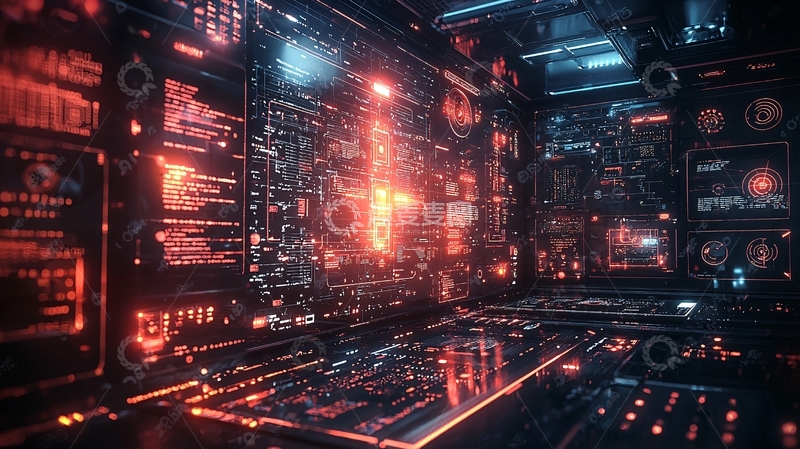 高清大图下载【趣麦麦图】未来科技感空间29