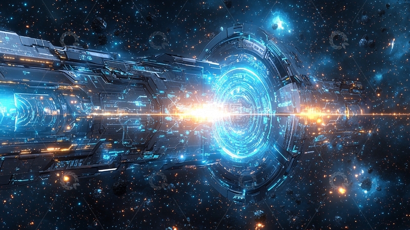 高清大图下载【趣麦麦图】宇宙飞船