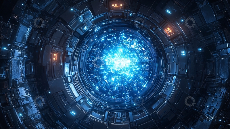 科幻未来能量核心