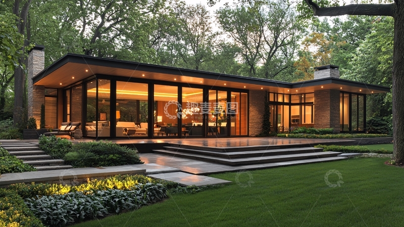 高清大图下载【趣麦麦图】现代简约住宅设计