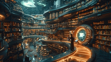 未来科技图书馆