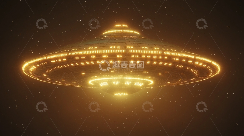 高清大图下载【趣麦麦图】宇宙飞船