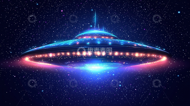 高清大图下载【趣麦麦图】宇宙飞船