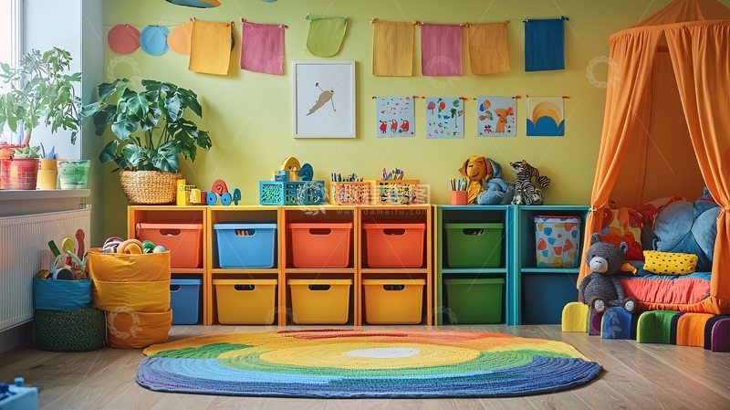 高清大图下载【趣麦麦图】儿童房装修