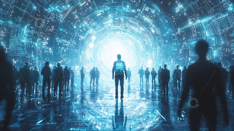 高清大图下载【趣麦麦图】未来科技