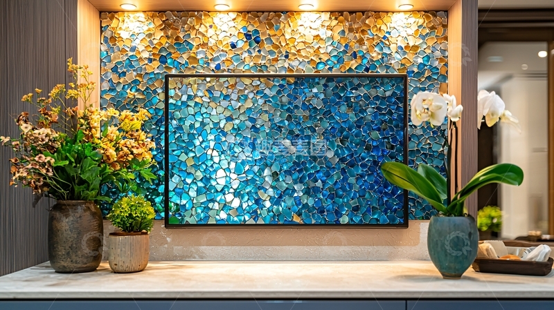 高清大图下载【趣麦麦图】电视背景墙装饰