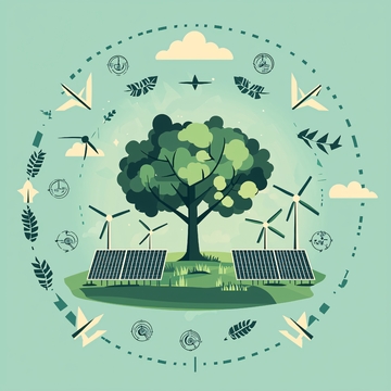 绿色环保树木能源