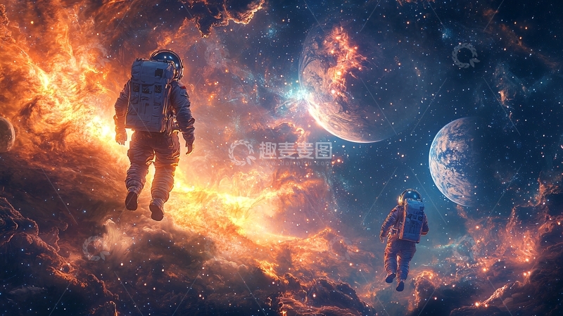 高清大图下载【趣麦麦图】宇宙飞船