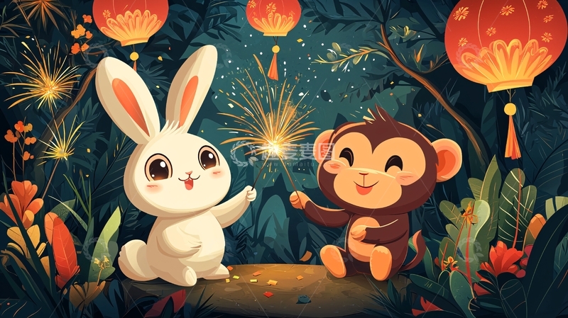 高清大图下载【趣麦麦图】兔子2