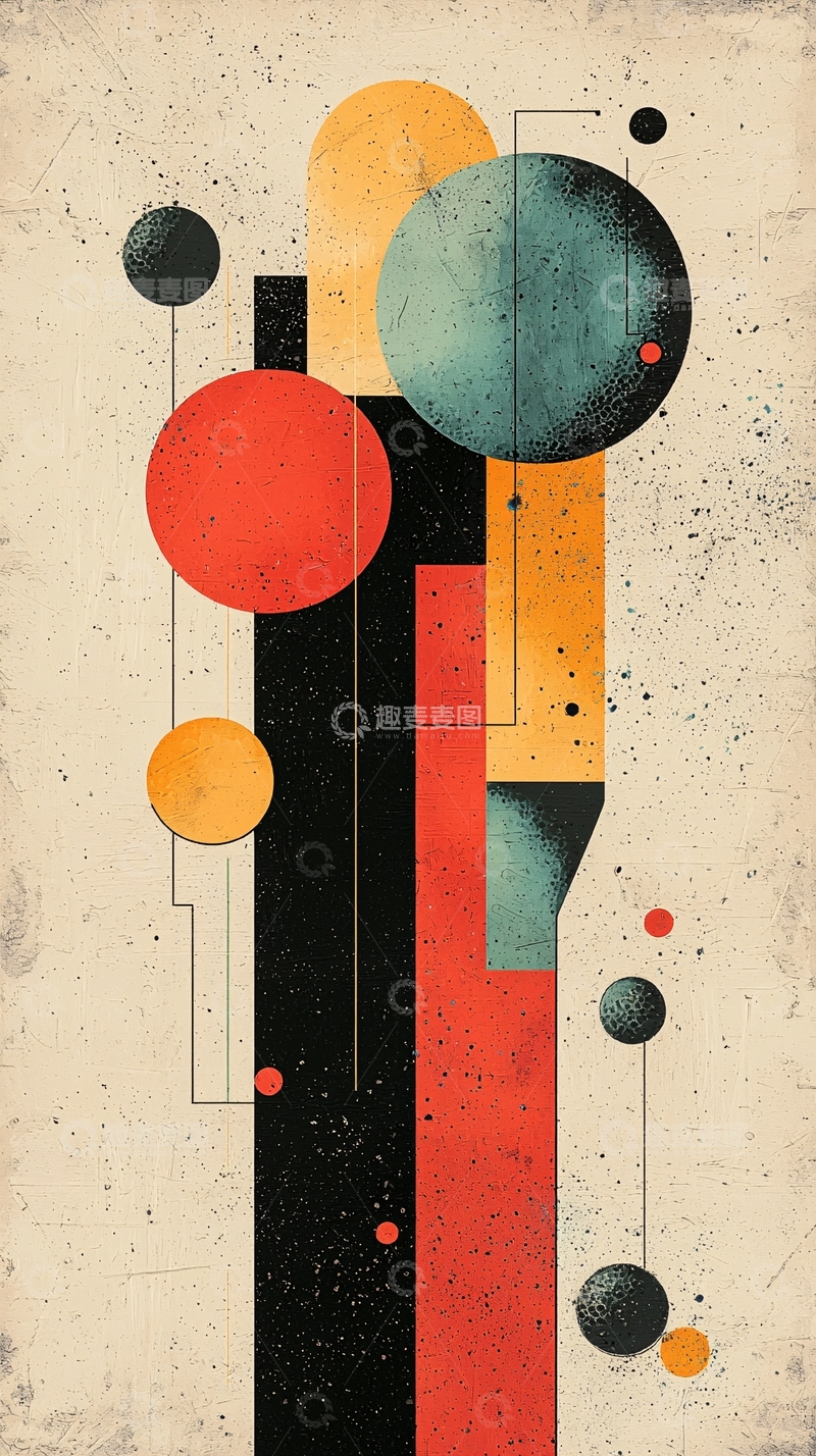 高清大图下载【趣麦麦图】抽象几何