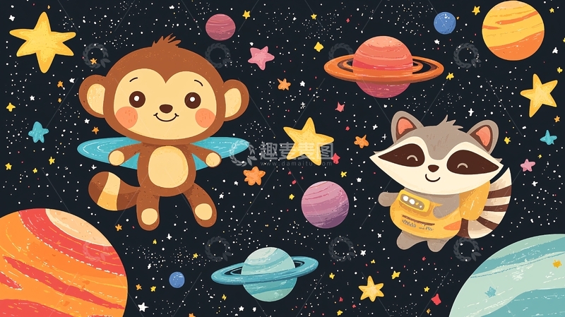 高清大图下载【趣麦麦图】太空
