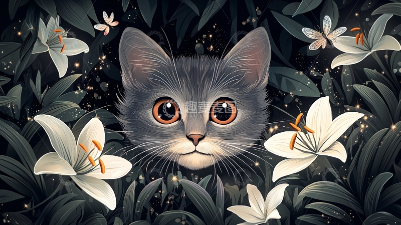 高清大图下载【趣麦麦图】猫咪