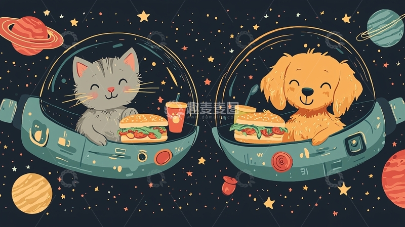 高清大图下载【趣麦麦图】太空