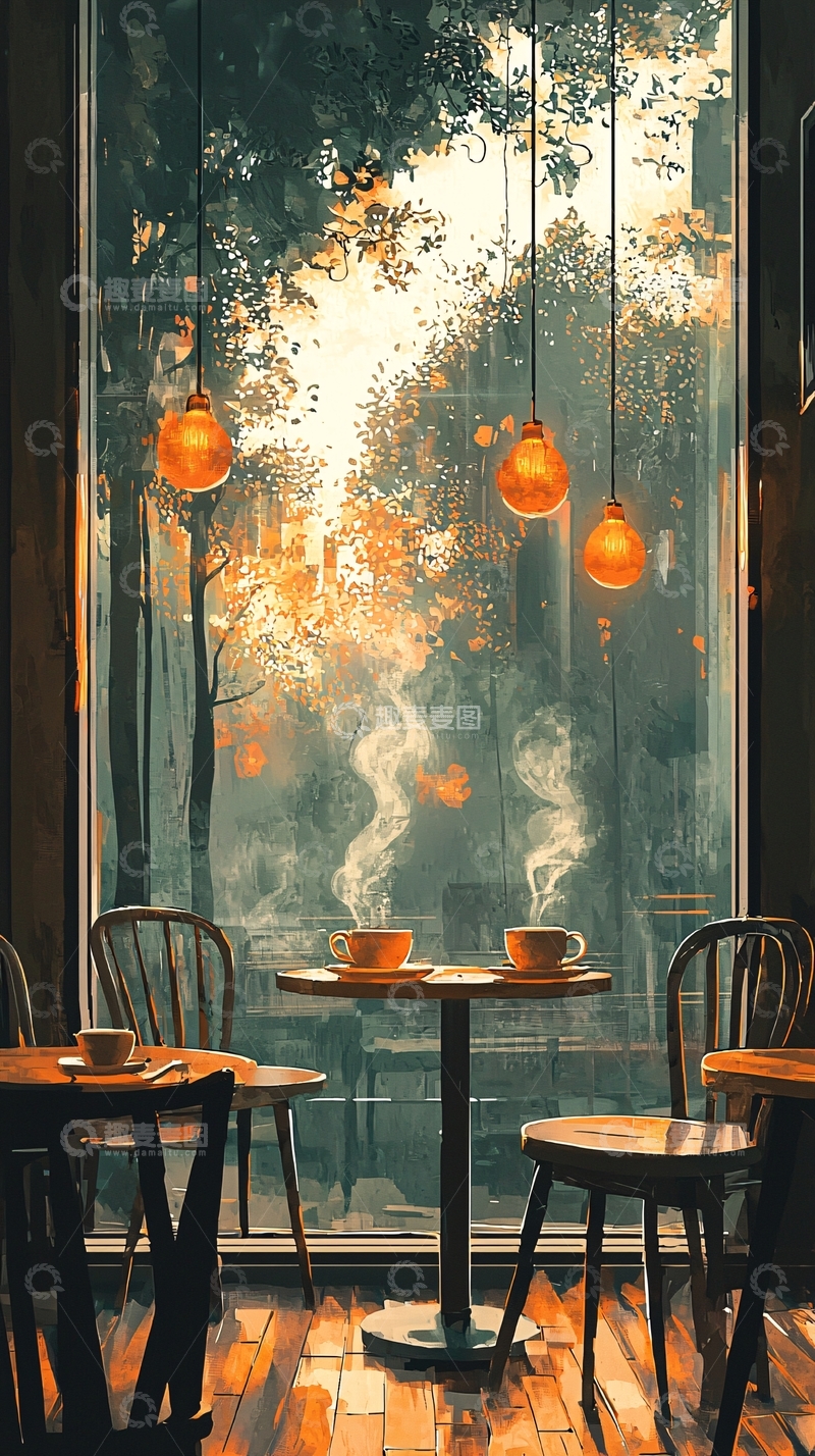 高清大图下载【趣麦麦图】咖啡馆