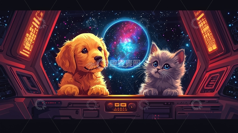 高清大图下载【趣麦麦图】太空