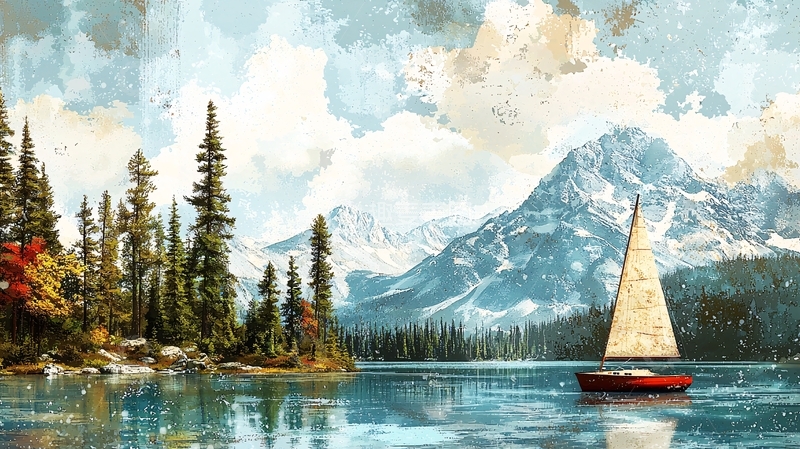 高清大图下载【趣麦麦图】风景画