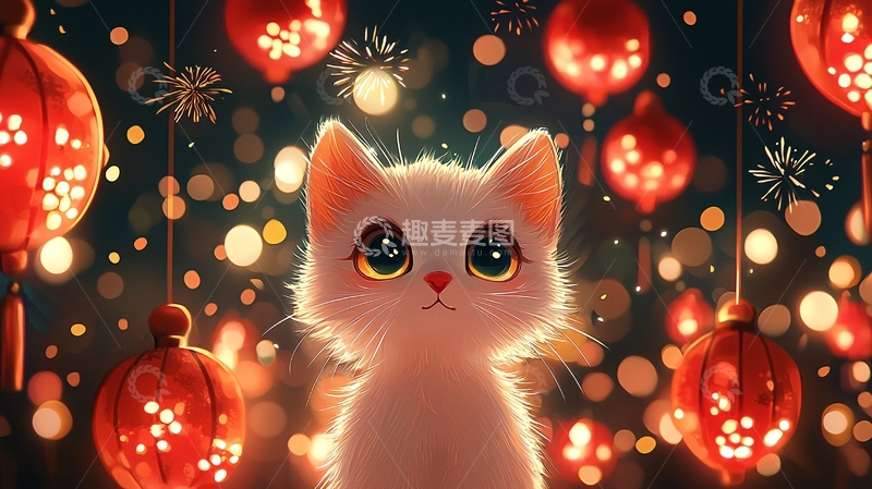 高清大图下载【趣麦麦图】可爱小猫